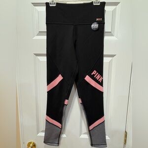NWT PINK High Waist Revesible Legging (M)